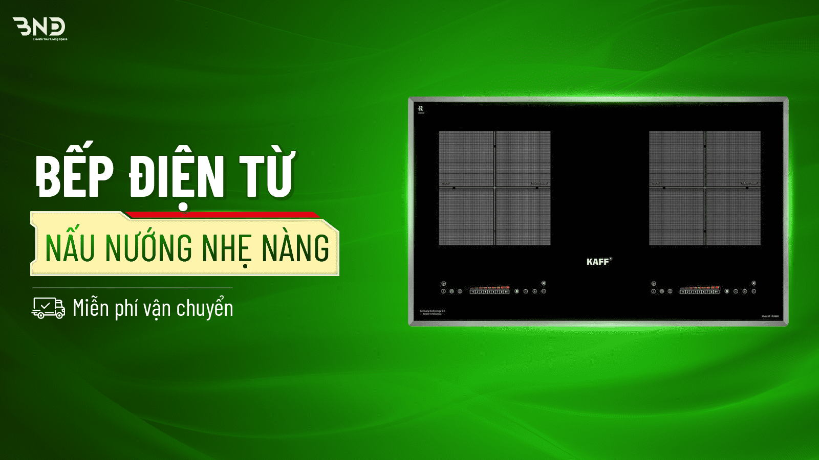 Banner bếp điện từ
