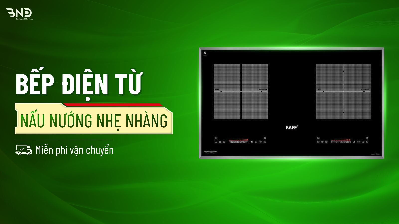Banner bếp điện từ