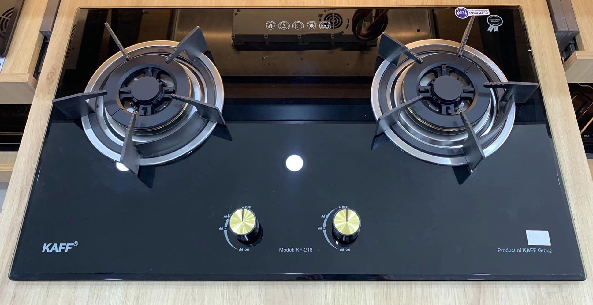 Bếp gas KAFF chính hãng - giá tốt tại Siêu Thị Bếp BND 1