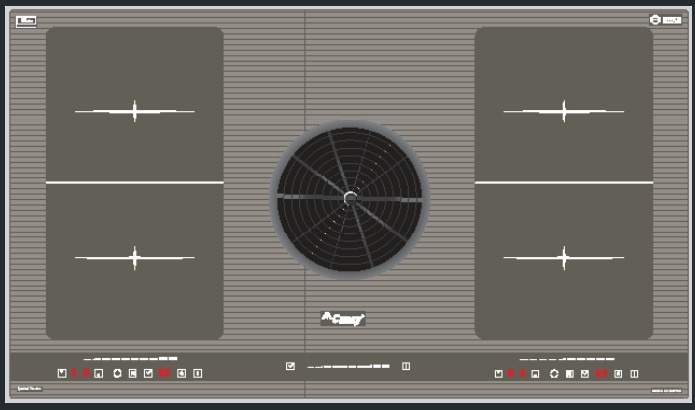 Bếp từ 4 vùng nấu 03