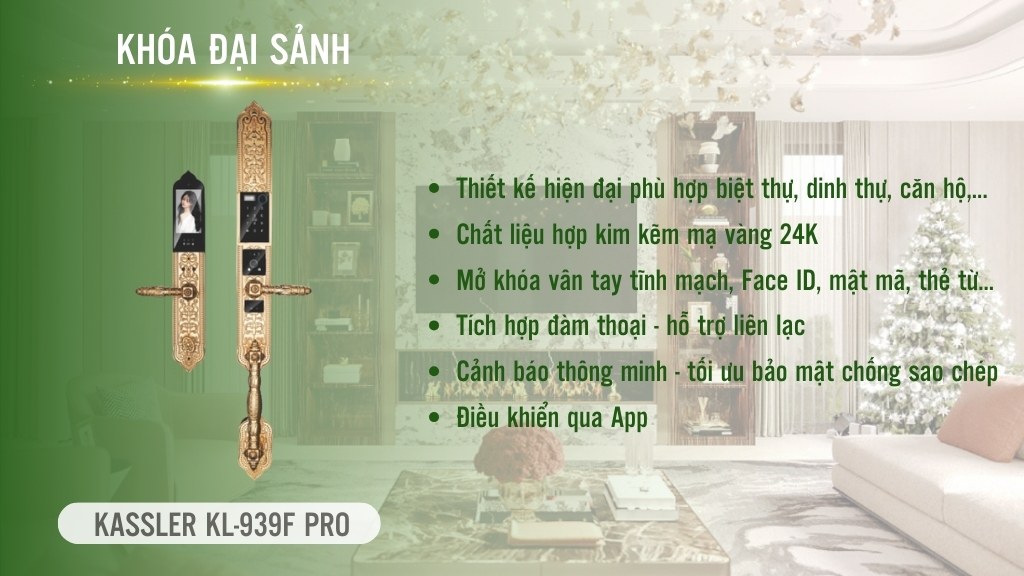 Khóa điện tử - khóa thông minh chính hãng tại Siêu Thị Bếp BND 4