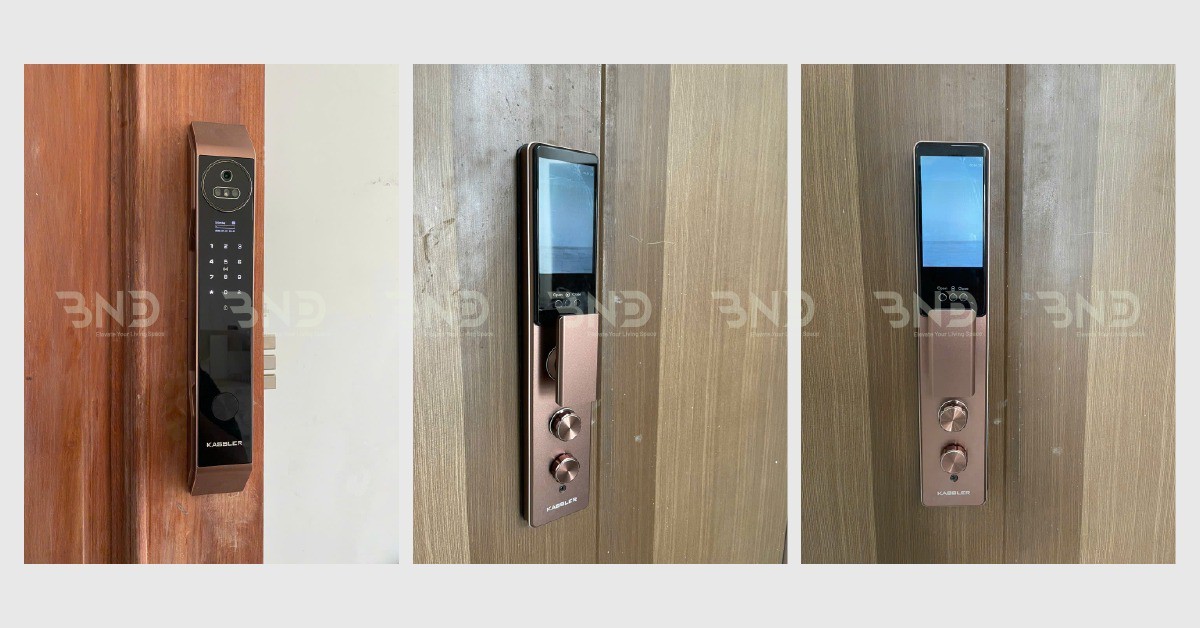 Khóa nhận diện khuôn mặt chính hãng - giá tốt tại Siêu Thị Bếp BND 2