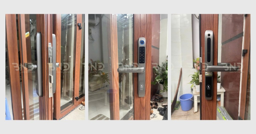 Khóa vân tay chính hãng - giá tốt tại Siêu Thị Bếp BND 3