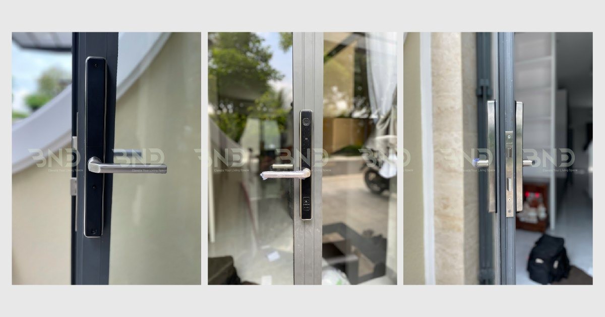 Khóa vân tay chính hãng - giá tốt tại Siêu Thị Bếp BND 2