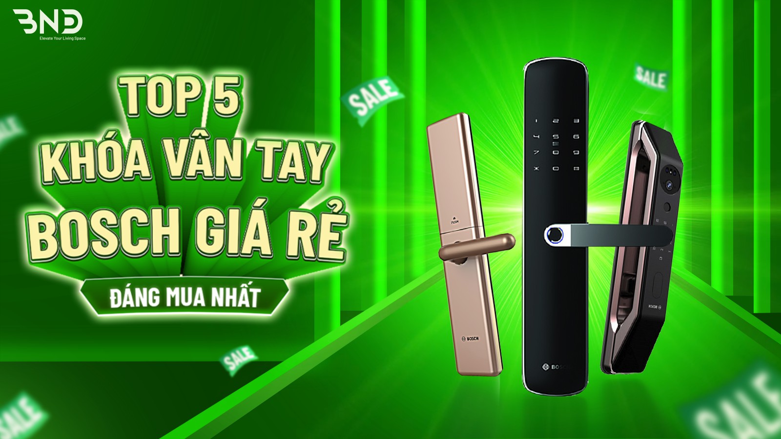 Khám Phá 5 Dòng Khóa Vân Tay Bosch Giá Rẻ Bền Đẹp Nhất