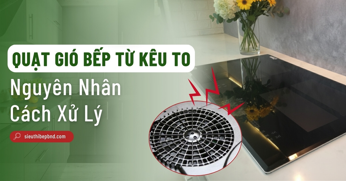 Quạt Gió Bếp Từ Kêu To? Nguyên Nhân Và Cách Khắc Phục