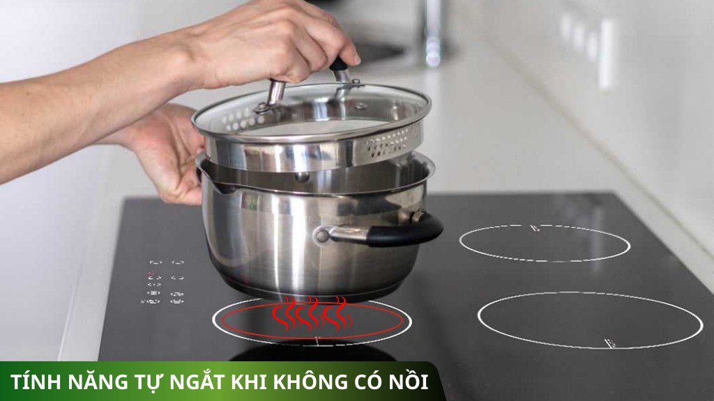 Tính năng an toàn của bếp từ 1