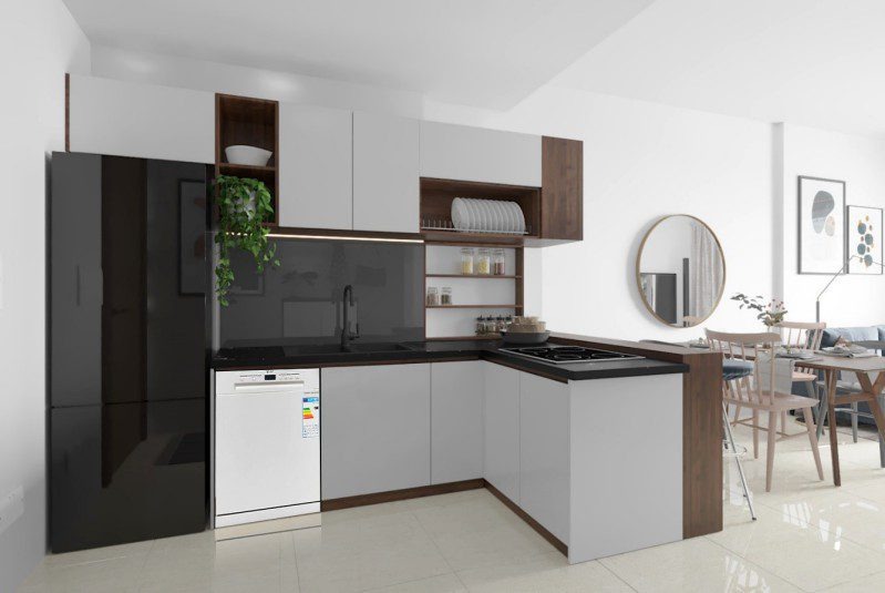 Vị trí đặt máy rửa chén 3