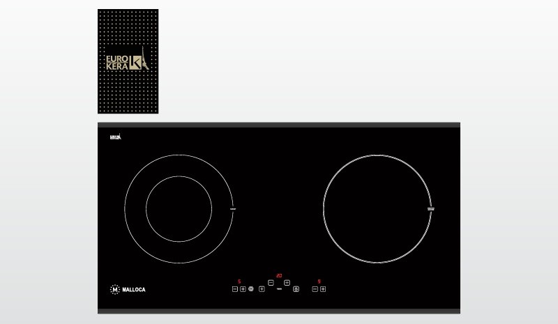 Bếp điện từ MALLOCA MH02IRLB 02