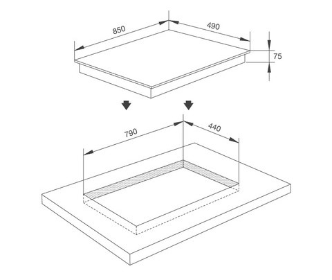 Bếp gas MALLOCA AS9403B 2