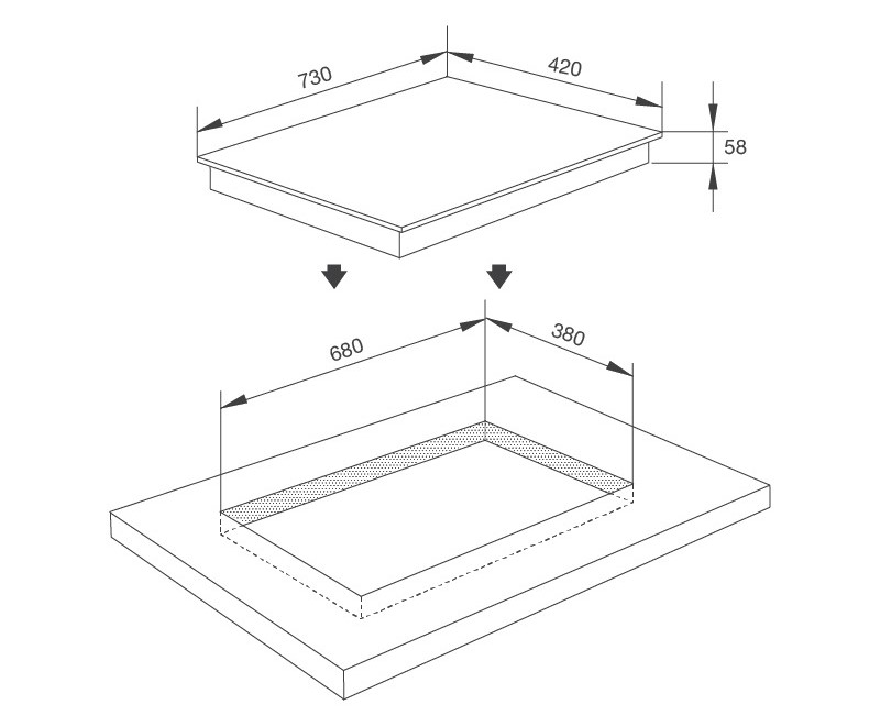 Bếp hồng ngoại MALLOCA MH732RN 4