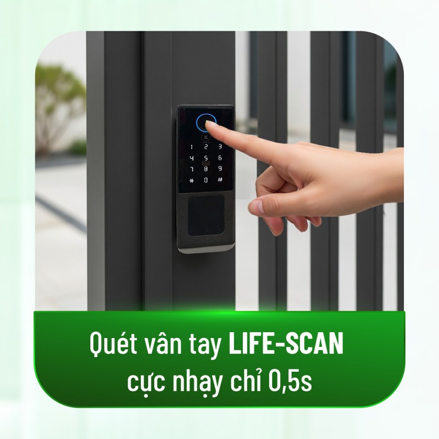 Khóa cửa cổng KASSLER KL-579I TTLock Remote 02