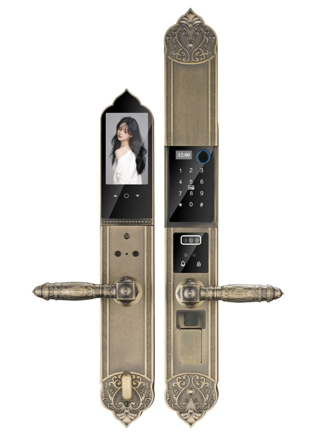 Khóa đại sảnh HYUNDAI HY-SLC8817 Bronze 01