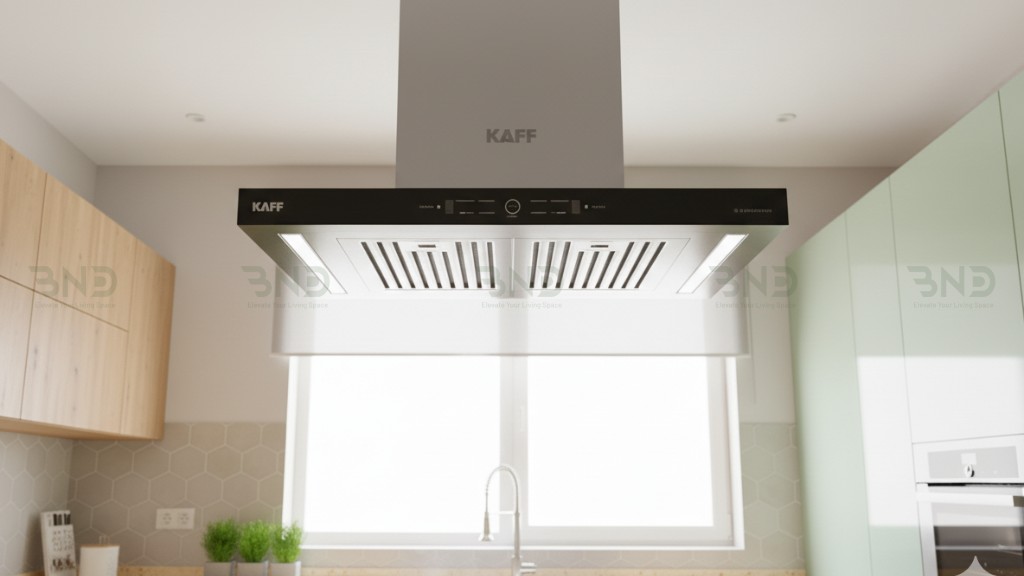 Máy hút mùi vẫy tay KAFF KF-FLAT7735S BOST 2