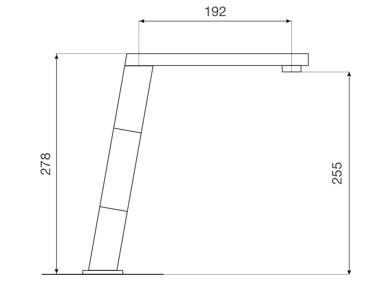 Vòi rửa bát nóng lạnh MALLOCA K131BL 2