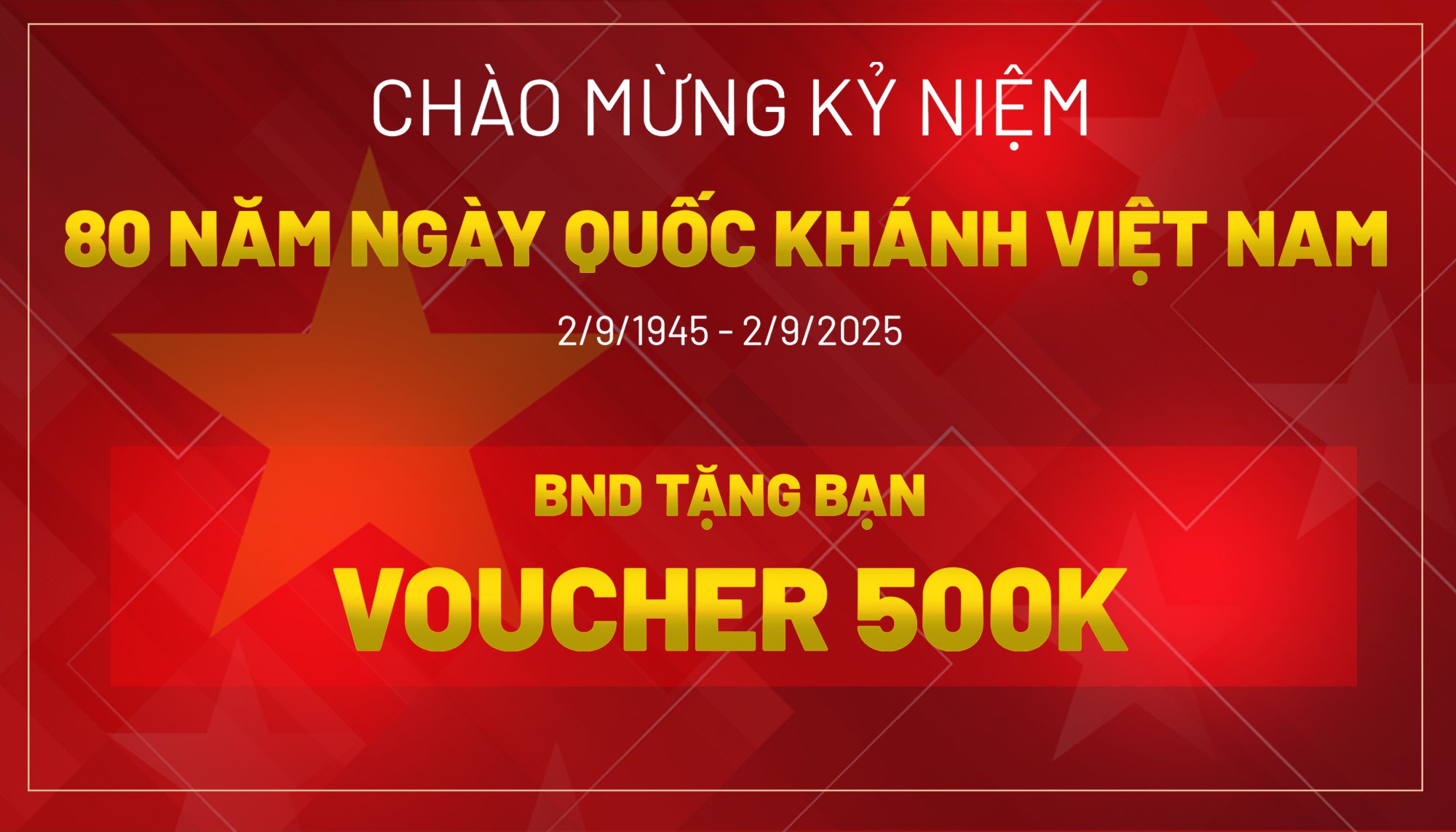 Mừng Ngày Quốc Khánh Việt Nam
