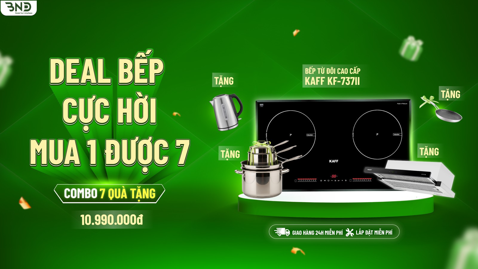 DEAL BẾP CỰC HỜI - MUA 1 ĐƯỢC 7