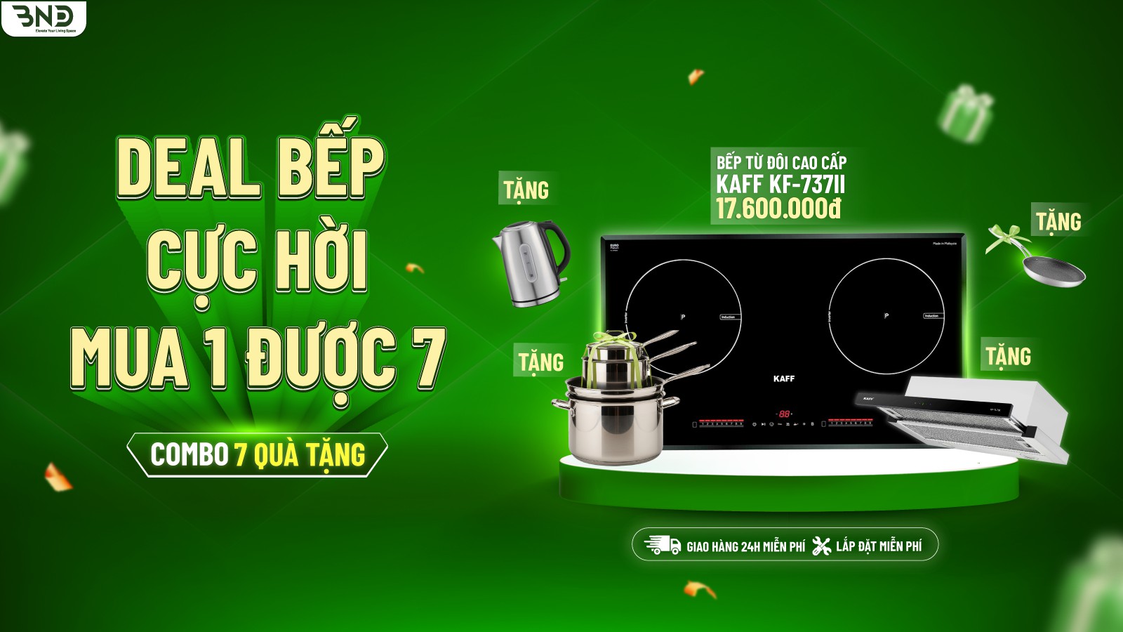 DEAL BẾP CỰC HỜI - MUA 1 ĐƯỢC 7
